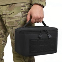 Sac de rangement portable pour cartouches, pochettes, boîte à munitions, sac à main EDC, sac de rangement pour balles de chasse et de tir en extérieur, équipement tactique personnalisé OEM