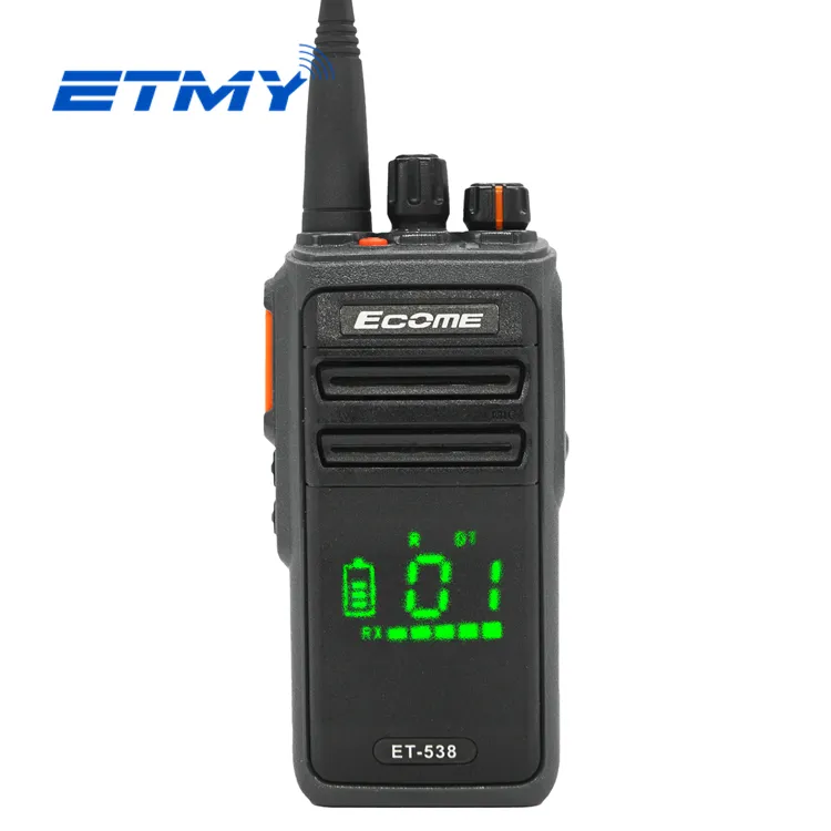 long range portable walkie talkie ET-538 ETMY 10w two way radio ip67 water proof high power