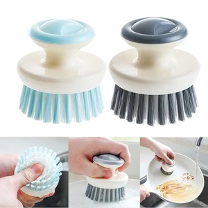 Cepillo Multiusos para Platos con Mango, Cepillos de Cocina para Limpiar, Estropajo con Cerdas Rígidas para Fregadero, Ollas y Sartenes - Product Image 1