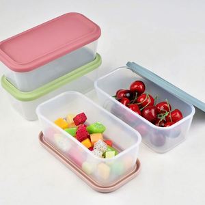 Recipiente Apilable para Almacenamiento de Cereales, de Silicona de Grado Alimenticio, Libre de BPA, Ecológico, con Tapa Hermética, Apto para Microondas, Portátil, Multifuncional, de 1-3L - Product Image 3