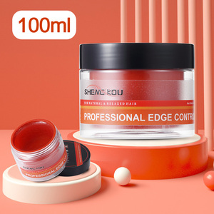 Vente en gros de cire végane pour barbe et cheveux-<span class=keywords><strong>forte</strong></span> tenue pour cheveux frisés crépus, parfumée et inodore - Product Image 4