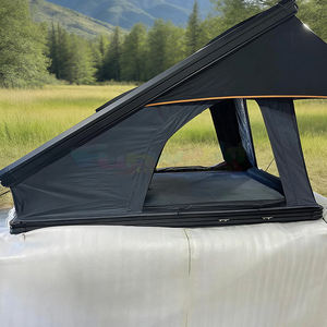 Tente de toit de luxe 4x4 pour camping en plein air, tente de toit rigide avec échelle et panneau solaire - Product Image 1