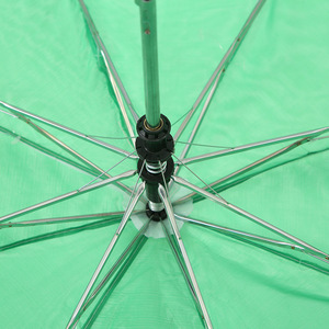 Parapluie pliant classique manuel à double pliage, directement de l'usine, pour cadeaux d'affaires, logo imprimable, couleur unie, polyester, pour le commerce extérieur - Product Image 3