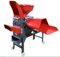 Hacheuse multifonctionnelle 3 en 1 à moteur diesel pour aliments pour animaux, hacheuse de foin et de paille, broyeur de maïs