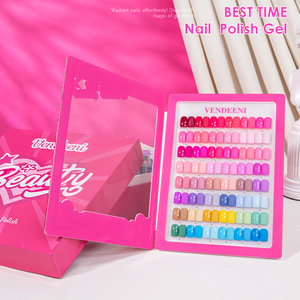 Proveedores de Uñas Vendeeni, Muestra Gratuita para Salón, Set de 48 Colores de Esmalte de Uñas en Gel, Libre de TPO y HEMA, OEM, Etiqueta Privada Personalizada, Esmalte de Gel Sólido - Product Image 4