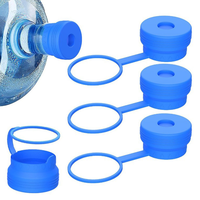 Tapones de Repuesto de Silicona de Grado Alimenticio para Botellas de Galón y Dispensadores de Agua de 55 mm, Marca Shanghai