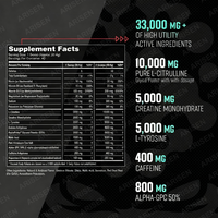 Pré-entraînement Massive Pumps Laser Focus Energy Power Endurance Booster Powder Bulk Sports Bodybuilding Supplement