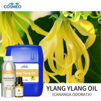 Huile Essentielle d'Ylang Ylang 100% Pure et Fraîche de Qualité Supérieure, Distillée à la Vapeur pour l'Aromathérapie, Hydratante, Nourrissante, Usage Quotidien pour Tous