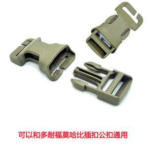 หัวเข็มขัดพลาสติก POM คุณภาพสูง ทนทาน เปิด-ปิดเร็ว ใช้ได้กับแผงเสื้อหรือแผงอกทุกชนิด ขนาด 2.5 ซม. - Product Image 2