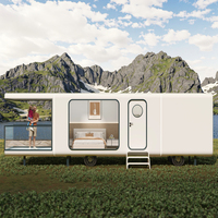 Villa modulaire en conteneur maritime modifié, cabine mobile Apple, maison préfabriquée, bureau, hôtel, chambre à coucher de luxe, salle de bain, imperméable, EPS