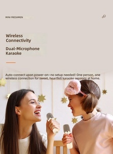 Nieuwe Hot K12 Draagbare Home <span class=keywords><strong>Speaker</strong></span>, Schattige Mini Draadloze Audio met Microfoon, Karaoke Familie Zangmachine - Product Image 6