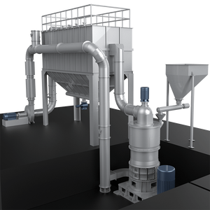 קרקס טבעת רולר טחנת מינרלים אבן עיסה הרולינג טבעת אבקת שחיקה טחנה מכונת אוטומטי מיקרו - Product Image 1