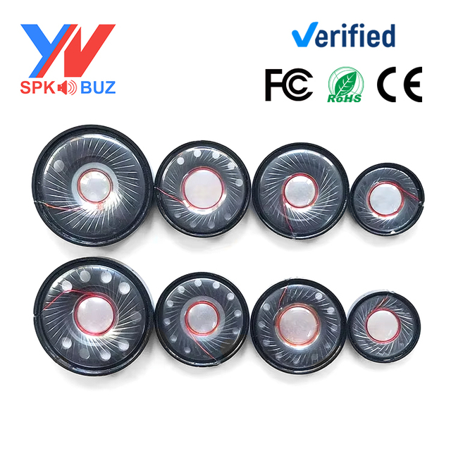 30/36/40/50mm 32ohm 20mw Micro Speaker Factory Wholesale Full Range Inner Magnetic Earphone Speaker Driver for TWS Headset OEM