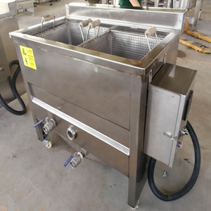 Chất lượng cao CE được phê duyệt khoai tây chiên ngón tay dính nước-dầu Nồi chiên máy nước-dầu Nồi chiên máy - Product Image 5