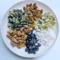 Полированная натуральная каменная брусчатка и речные камни: Экологичный и долговечный декор для ландшафтного дизайна, для использования внутри и снаружи помещений, на фермах и в парках