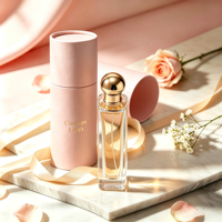 Boîte en papier ronde de luxe personnalisée pour flacon de parfum, emballage cadeau pour parfum, vente en gros