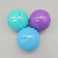 Jouet Gashapon 2026, capsule en plastique, jouet promotionnel, 6,5 cm, 65 mm, petite balle Gacha en plastique pour distributeur automatique de capsules