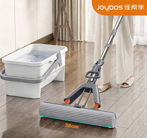 PVA-Schwammkopf wischer mit Reinigungs eimer und 2-Kopf-Bodenreinigung mit breiter Walze für den gewerblichen und privaten Gebrauch - Product Image 1