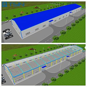 中国制造高品质预制预制工业钢结构重型建筑钢结构钢结构 - Product Image 5