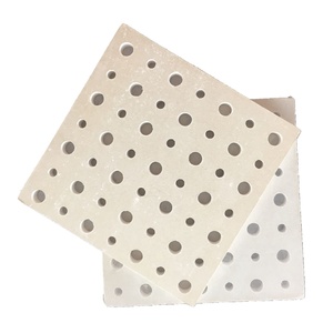 Pannelli Acustici <span class=keywords><strong>in</strong></span> Gesso Perforato 1200X2400mm, <span class=keywords><strong>Cartongesso</strong></span> Fonoassorbente 12mm per <span class=keywords><strong>Soffitti</strong></span> Decorativi - Product Image 1