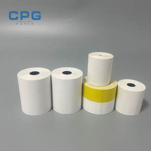Rollos de Papel Térmico de Alta Luminosidad de 80 mm x 80 mm para Impresora de Punto de Venta de Tienda de Abarrotes, Calidad Premium, Certificado ISO, Logotipo Personalizado OEM - Product Image 1