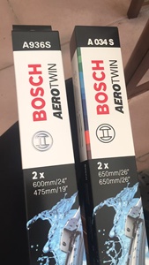 Bossch ใบปัดน้ำฝน<span class=keywords><strong>24</strong></span> + 19นิ้วสำหรับ BMW 3ชุด F30 F31 F34 F35 E90 E91 E93 E92 - Product Image 4