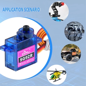 <span class=keywords><strong>Mini</strong></span> <span class=keywords><strong>Servo</strong></span> Analógico SG92R de 2.5kg.cm, Motor <span class=keywords><strong>Servo</strong></span> de 9G para Avión, Helicóptero, Coche y Barco RC - Product Image 5