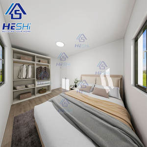 บ้านสำเร็จรูปแบบขยายได้หรูหราพร้อมห้องครัวแบบเตรียมแผงวิลล่าแบบพกพา - Product Image 5