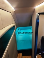 Yacht de Luxe Certifié CE 12m 34ft 40ft avec Cabine, Bateaux Semi-Rigides Gonflables en Aluminium Soudé avec Tube Hypalon Orca