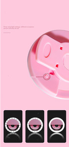 Smart Home Products USB Charge Led Selfie <b>Ring</b> Light Mobile Phone Lens Lamp Adjustable Live Brightness Portable Rechargeable - Product Image 3