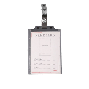Foska Popular Hard Plastic ID Card <strong>Name</strong> <strong>Badge</strong> Holder <strong>Work</strong> <strong>Badge</strong> Employee <strong>Badge</strong> <strong>for</strong> Office - Product Image 1