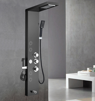 Ensemble de douche robinets de bain à tête robinets de douche