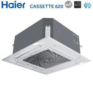 Aire Acondicionado Cassette Inverter Split Haier Trial 620 9+9+12 3U55S2SR3FA R-32 Wi-Fi Opcional 9000+9000+12000 Rejilla 80000g - Product Image 2