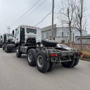 <span class=keywords><strong>Camion</strong></span> tracteur Howo TX d'occasion 6x4 Diesel Euro 2 à suspension pneumatique et conduite à gauche, fabriqué en Chine - Product Image 3