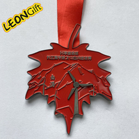 Leon Metal Gift 3D Running Designs Médaille en métal Fabricant de médailles sportives uniques personnalisées Rubans Médaille sportive Marathon Cyclisme