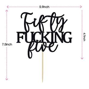 Suministros de decoración de fiesta de <span class=keywords><strong>cumpleaños</strong></span> con decoración de pastel de <span class=keywords><strong>feliz</strong></span> <span class=keywords><strong>55</strong></span> <span class=keywords><strong>cumpleaños</strong></span> para <span class=keywords><strong>55</strong></span> años suministros de decoración de fiesta de <span class=keywords><strong>cumpleaños</strong></span> - Product Image 4