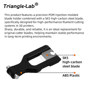 Trianglelab - Juego de 3 Cortadores de Filamento para Impresoras 3D <span class=keywords><strong>Bambulab</strong></span> <span class=keywords><strong>X1</strong></span>/P1/A1 Series P2S H2D, Cuchilla de Corte de Metal de Precisión - Product Image 2