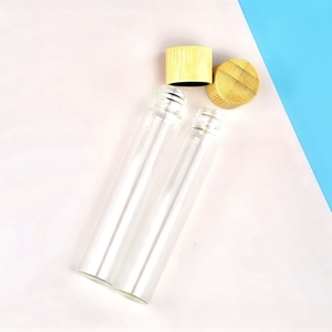 <span class=keywords><strong>Bouchon</strong></span> à vis en bambou de 18mm, résistant aux enfants, <span class=keywords><strong>95mm</strong></span>, 115mm, 120mm, tubes scellés en verre anti-odeur pour cigares avec tube à essai, col de 18mm - Product Image 4