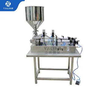 10ml Bottle Perfume Filler Pneumatic Hand Cream Fill Seal Machineplastic And Machinerotary Pe Tube Sealing Filling Machine