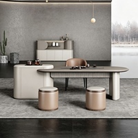 Table à thé chinoise en bois, ensemble complet original, grande table de conférence simple pour bureau, poste de travail pratique pour chef