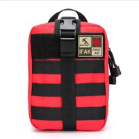 Kit de contrôle des saignements tactique portable Guardian pour l'extérieur, kit de survie médical, recharge IFAK, trousse de premiers secours pour traumatismes d'urgence