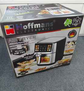 <span class=keywords><strong>Friteuse</strong></span> à air électrique 2400W, grande capacité 12L, avec fenêtre de visualisation, grand écran couleur, multifonction, robuste - Product Image 6