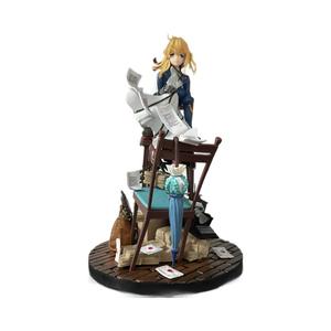 Figurine de collection en PVC de 27 cm Violet <span class=keywords><strong>Evergarden</strong></span>, modèle japonais, cadeau, jouet, figurine d'anime - Product Image 4