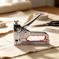 Kit Agrafeuse Manuelle Robuste Professionnelle pour le Travail du Bois, la Fabrication de Meubles, le Bricolage et les Réparations Domestiques