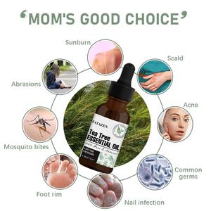 Fatazen Marque privée 100% Huile essentielle d'arbre à thé naturelle pure OEM Vegan Bain Massage Aroma Diffuseur Huile d'arbre à thé biologique - Product Image 3