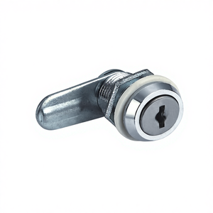 Cilindro de Liga de Zinco Zincado D12x16/20 à Prova d'Água com Chave Igual para Caixa de Ferramentas Mini com Fechadura <span class=keywords><strong>Cam</strong></span> MS403-20 ROHS - Product Image 1