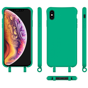 Desmontable collar <span class=keywords><strong>del</strong></span> caso <span class=keywords><strong>del</strong></span> teléfono celular Correa Anti-Caída de bolso de la caja <span class=keywords><strong>del</strong></span> teléfono para iPhone - Product Image 2