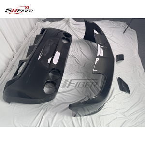 Kit carrosserie en fibre de carbone <span class=keywords><strong>Corvette</strong></span> C6, pour <span class=keywords><strong>Chevrolet</strong></span> <span class=keywords><strong>Corvette</strong></span> C6 Z06 Grand Sport 05-13, pare-chocs avant et arrière - Product Image 3