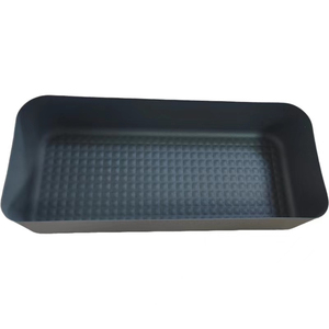 Tùy Chỉnh Kim Loại Sâu Vẽ Bền Ice Cube Bia Lưu Trữ Khay, Cán Hình Chữ Nhật Thực Phẩm Trái Cây Kim Loại Trang Trí Khay Với Xử Lý - Product Image 4