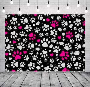 Toile <span class=keywords><strong>de</strong></span> fond à motif <span class=keywords><strong>de</strong></span> pattes <span class=keywords><strong>de</strong></span> chien, thème <span class=keywords><strong>Pat</strong></span>' <span class=keywords><strong>Patrouille</strong></span>, décorations <span class=keywords><strong>de</strong></span> fête, bannière <span class=keywords><strong>de</strong></span> table pour gâteau, anniversaire d'animal <span class=keywords><strong>de</strong></span> compagnie, baby shower - Product Image 5